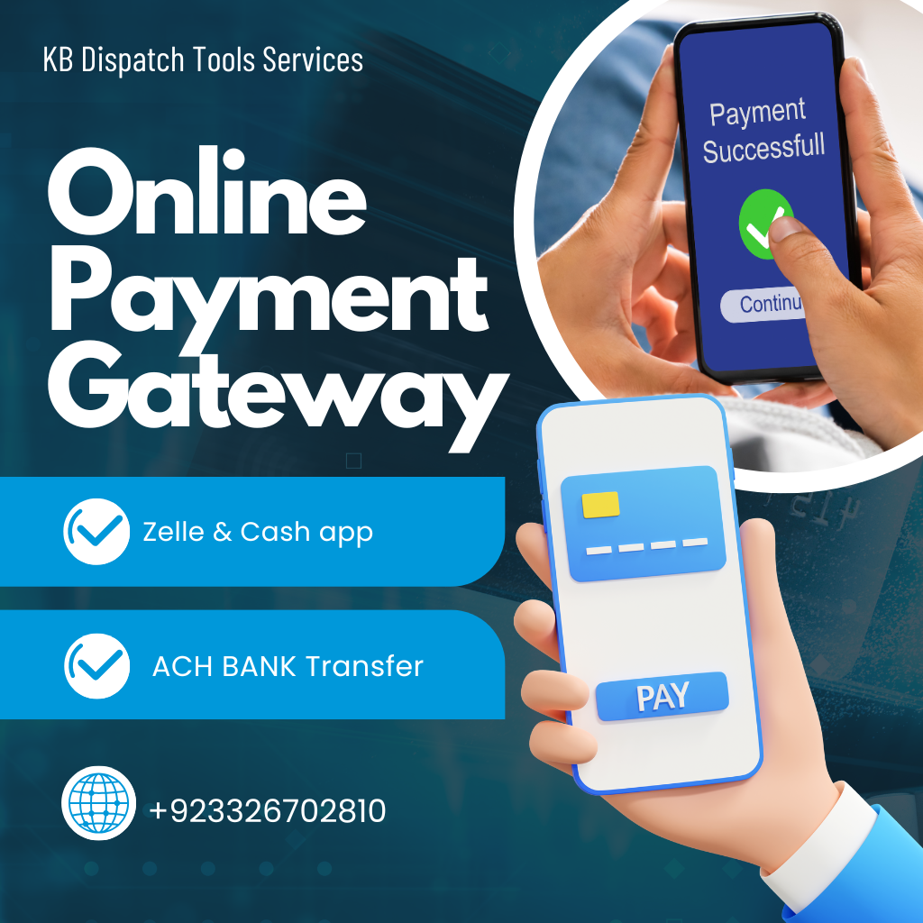 KB Dispatch Tools Services Payment Gateways